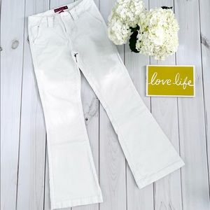 White Corduroy Pants Bootcut